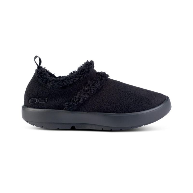 Oofos Women's OOcoozie Low Shoe -  Black m3aliRL8