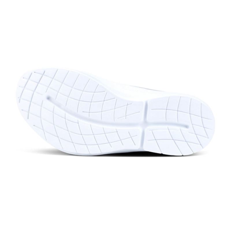 Oofos Men's OOmg eeZee Low Shoe - White Gray 2i2oUih8