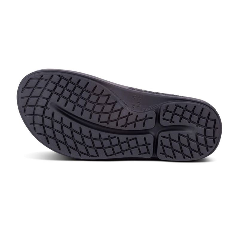 Oofos Women's OOahh Luxe Slide Sandal - Black vjIRh8YN