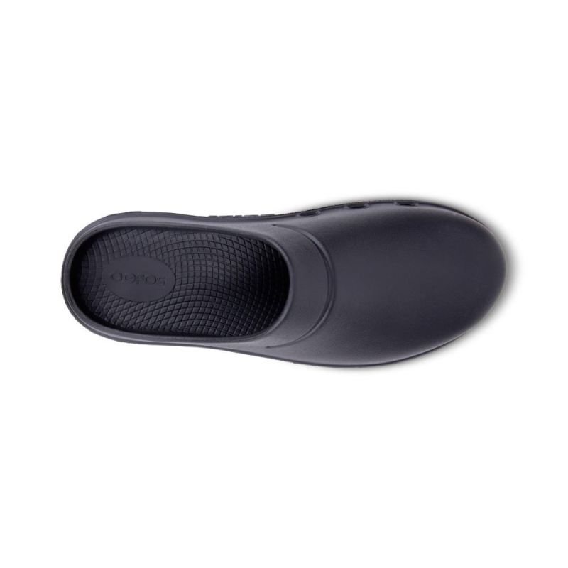 Oofos Women's OOcloog Clog - Black R3MhH2oJ