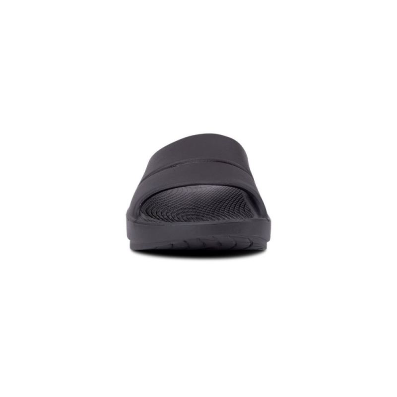 Oofos Men's OOahh Slide Sandal - Black BH113CMY