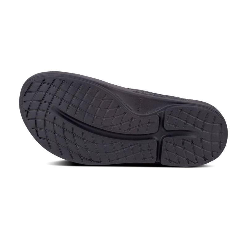 Oofos Men's OOahh Slide Sandal - Black BH113CMY