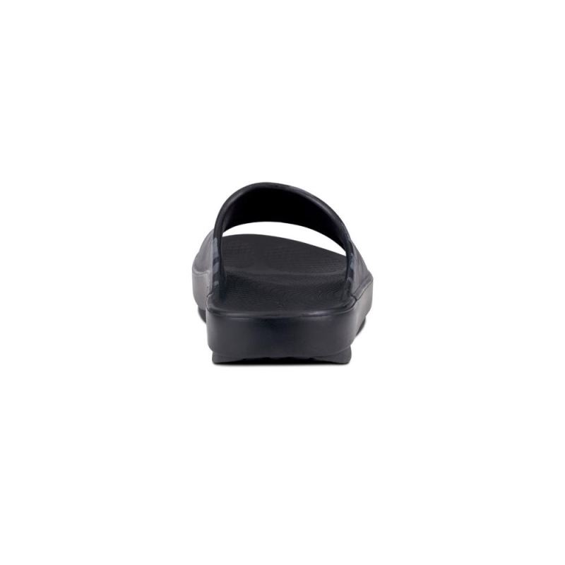 Oofos Women's OOahh Sport Slide Sandal - Black Camo awQETRnb