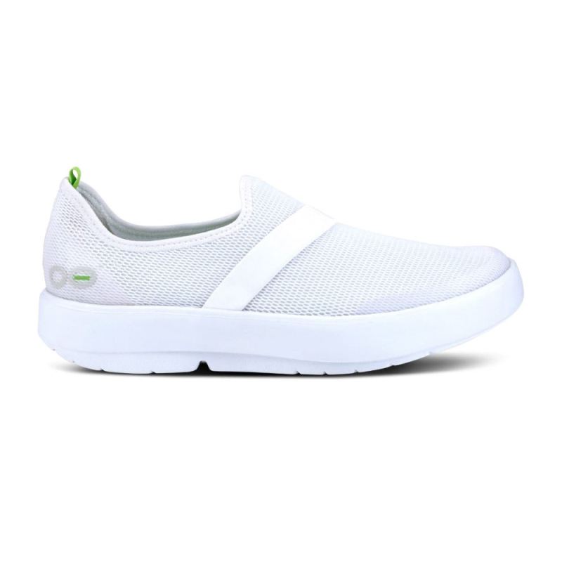 Oofos Women's OOmg Low Shoe - White 9FQD87Po