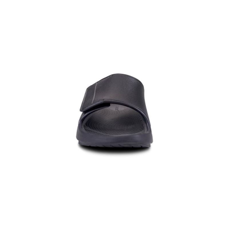 Oofos Men's OOahh Sport Flex Sandal - Matte Black xjmoUJoj