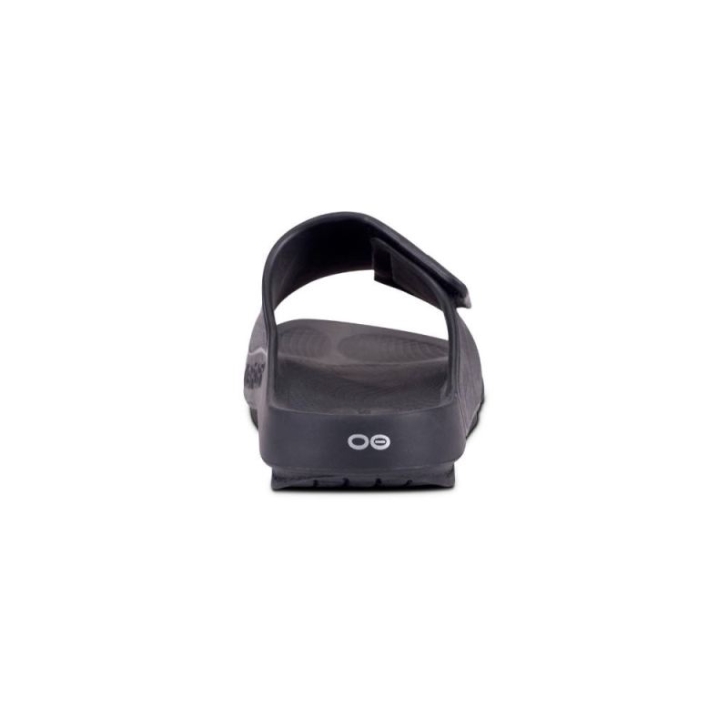 Oofos Men's OOahh Sport Flex Sandal - Matte Black xjmoUJoj