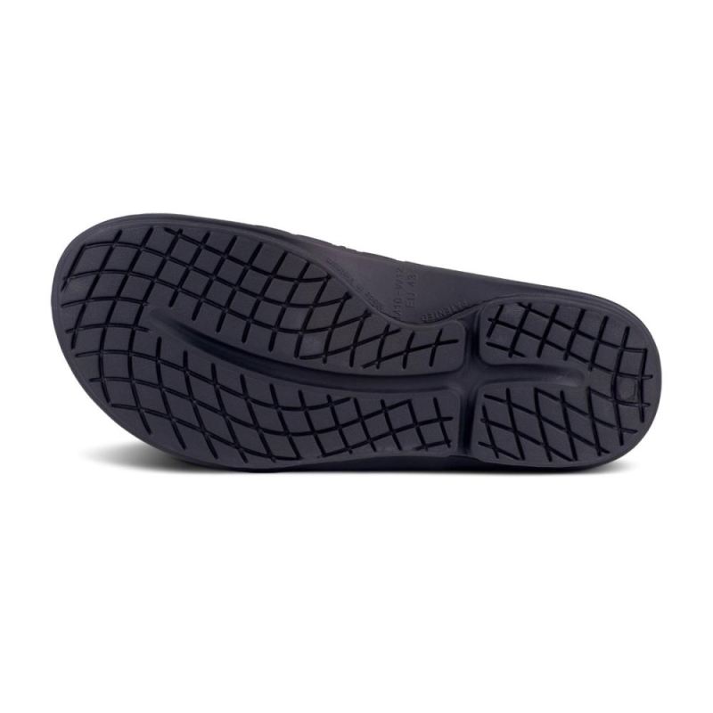 Oofos Men's OOahh Sport Flex Sandal - Matte Black xjmoUJoj