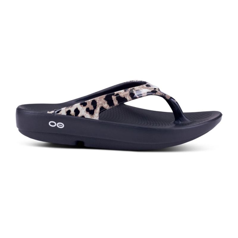 Oofos Women's OOlala Limited Sandal - Cheetah iBtyihi0