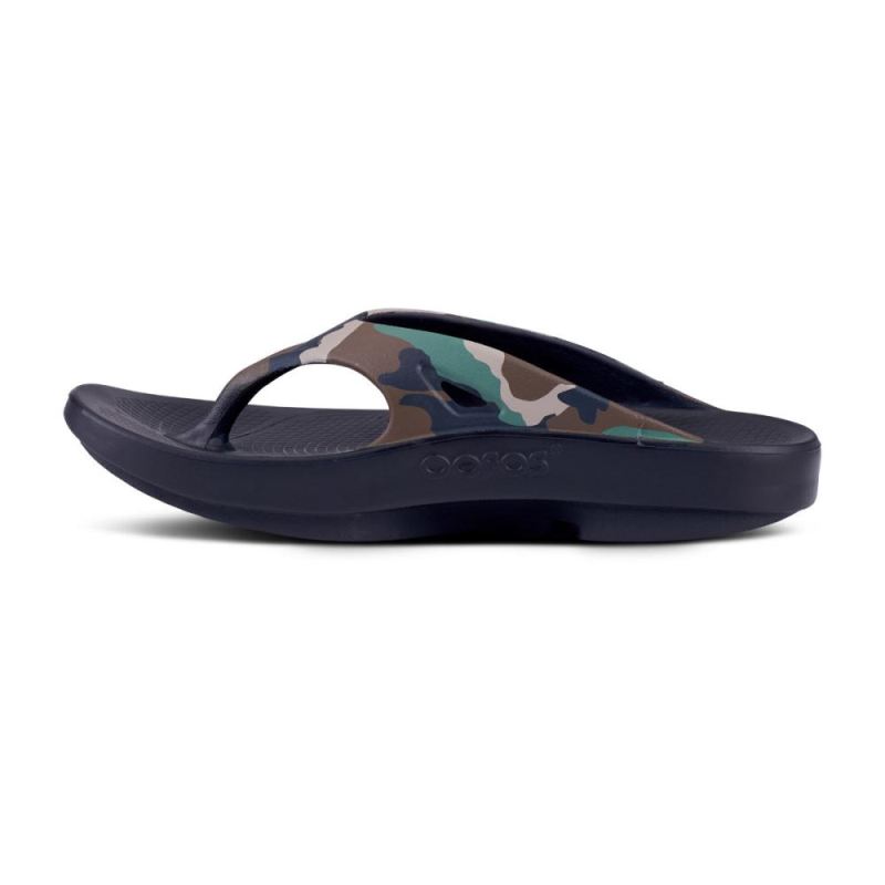 Oofos Men's OOriginal Sport Sandal - Woodland Camo mhPi4mq5