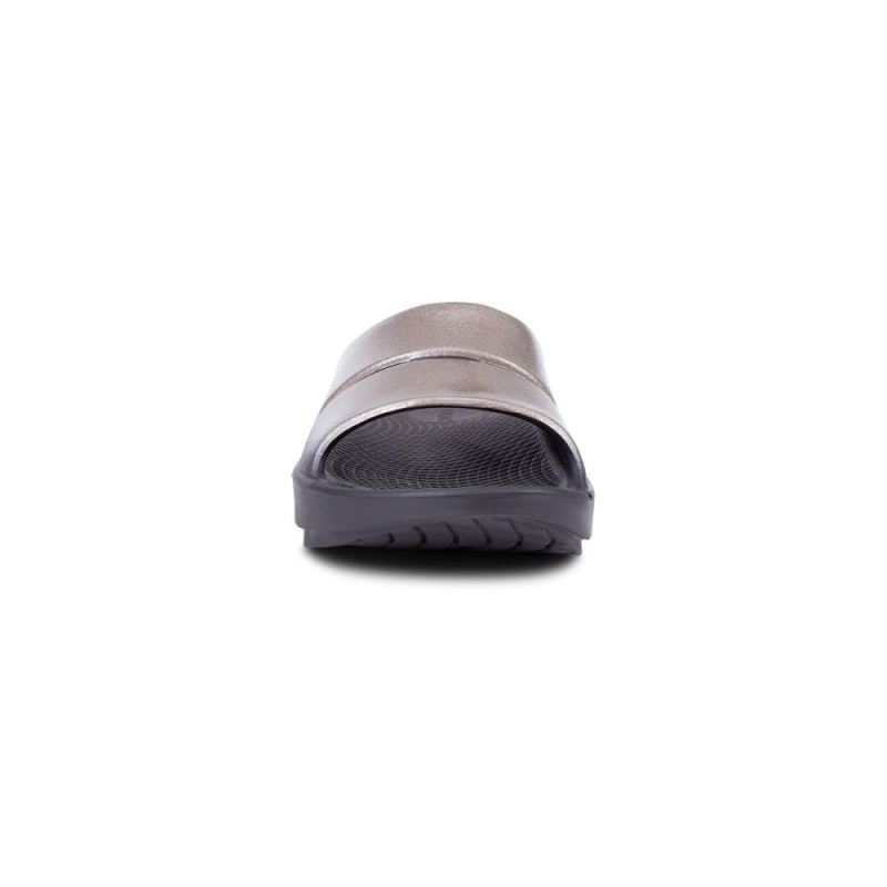 Oofos Women's OOahh Luxe Slide Sandal - Latte ItjiMBHf
