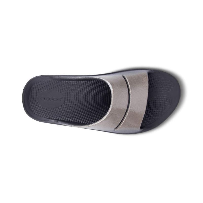 Oofos Women's OOahh Luxe Slide Sandal - Latte ItjiMBHf