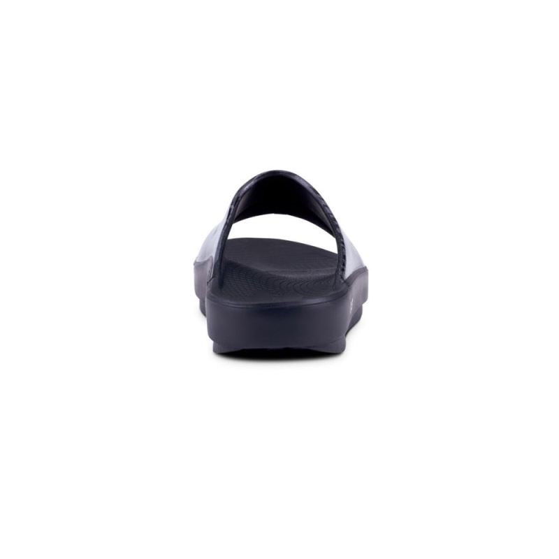 Oofos Women's OOahh Luxe Slide Sandal - Gray Zebra stzg82wK