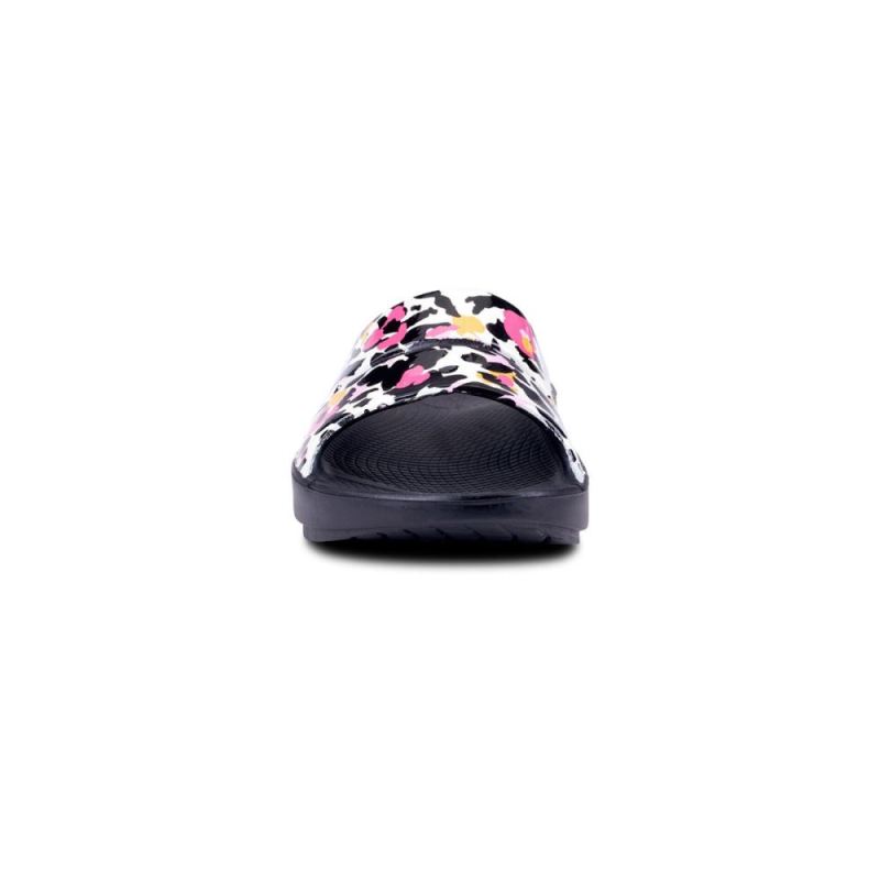 Oofos Women's OOahh Luxe Slide Sandal - Tiger Lily o1juAf3G