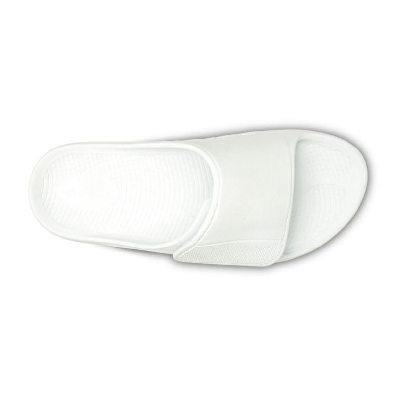 Oofos Women's OOahh Sport Flex Sandal - White Nb50SsUM