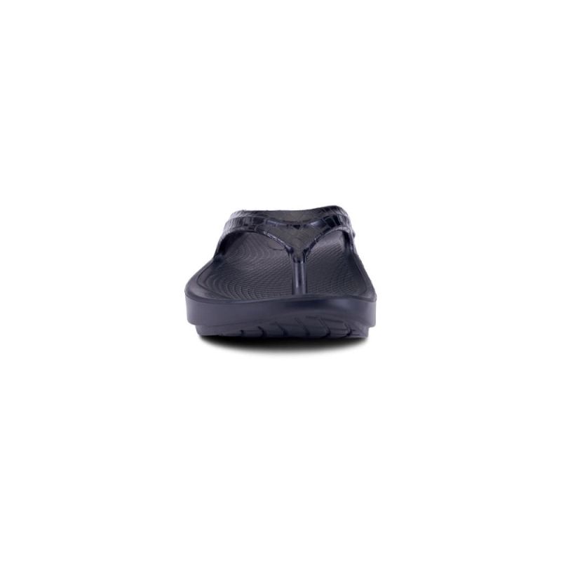 Oofos Women's OOlala Limited Sandal - Black Gator u3QzQrbn