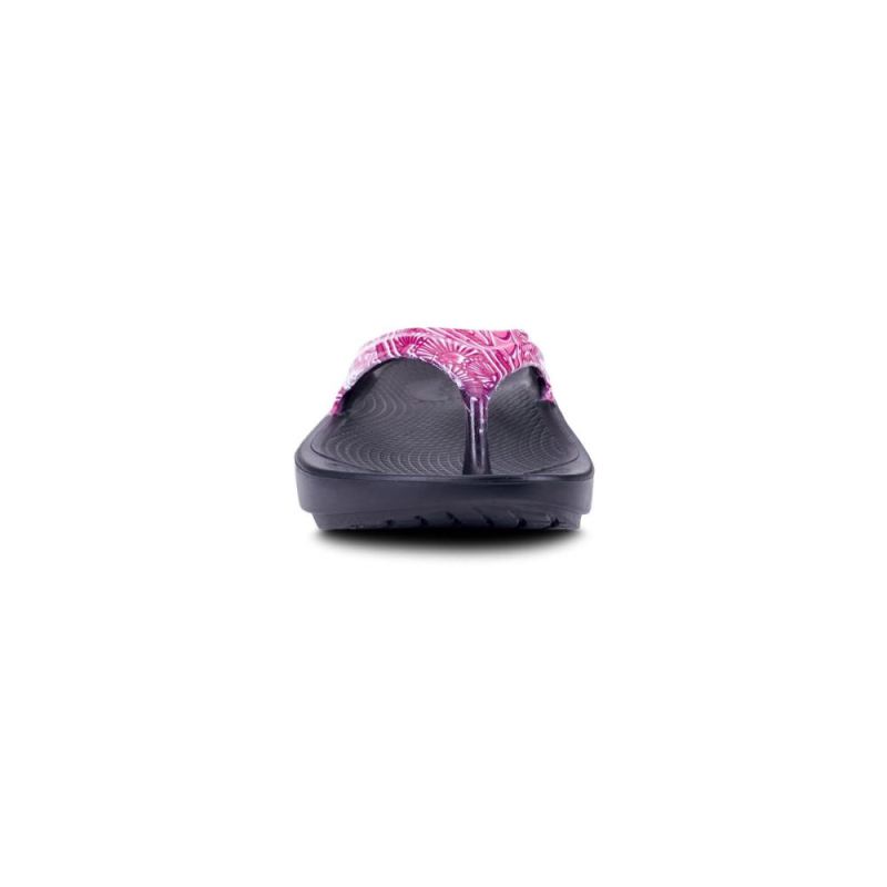Oofos Women's OOlala Limited Sandal - Pink Paisley Pv0LuAUk