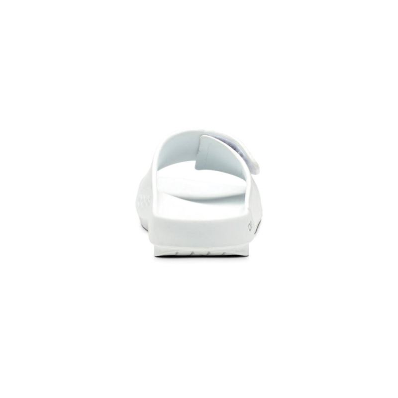 Oofos Men's OOahh Sport Flex Sandal - White 0NelTOIp