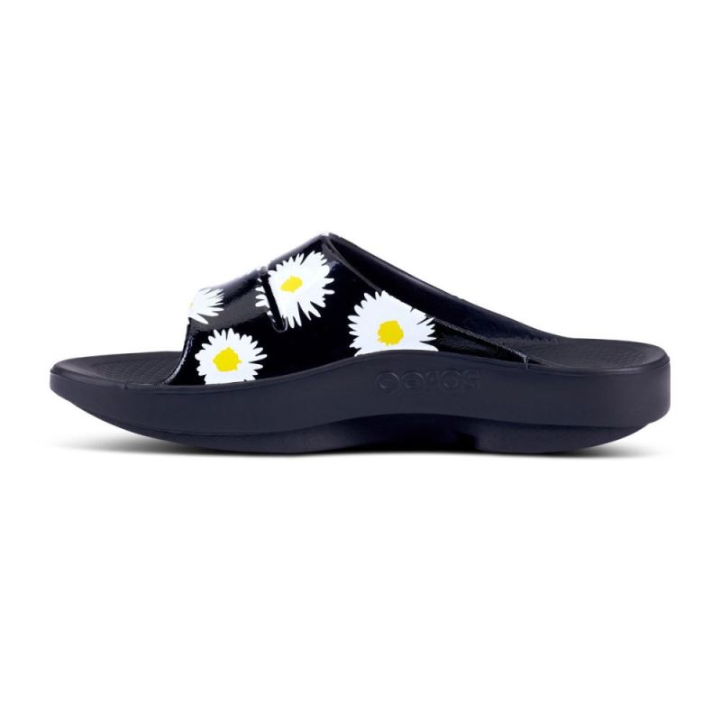 Oofos Women's OOahh Luxe Slide Sandal - Daisy vnGcpeoR
