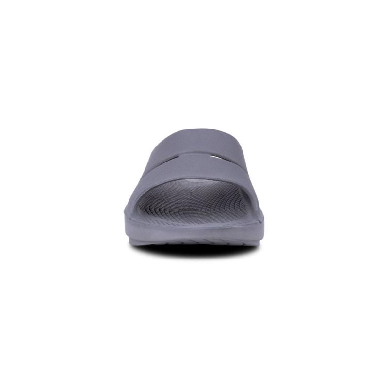 Oofos Men's OOahh Slide Sandal - Slate AHQiUbvM