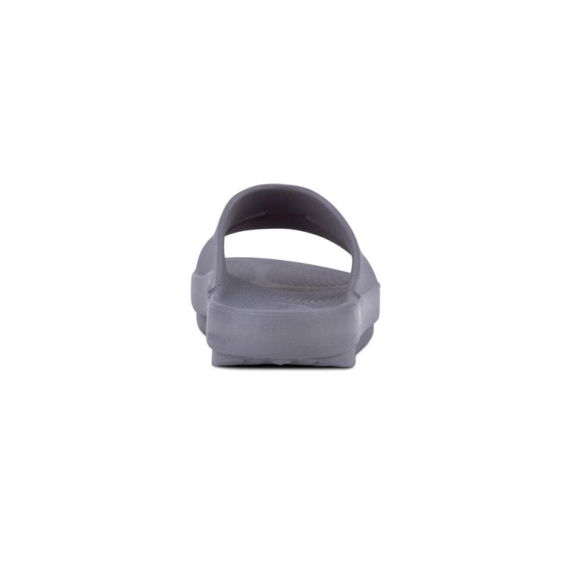 Oofos Men's OOahh Slide Sandal - Slate AHQiUbvM