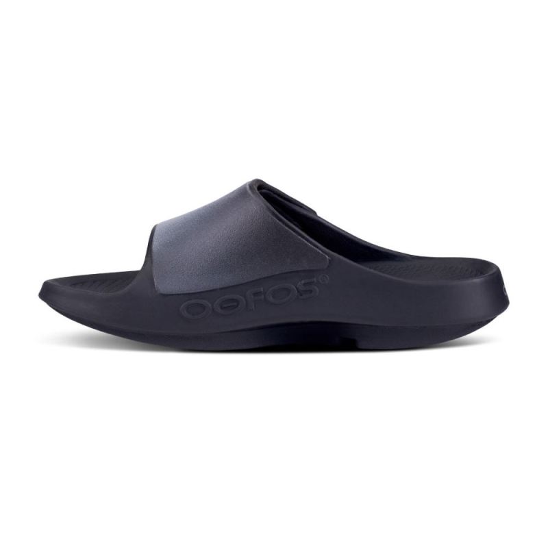 Oofos Men's OOahh Sport Flex Sandal- Gray ReMd2WM6