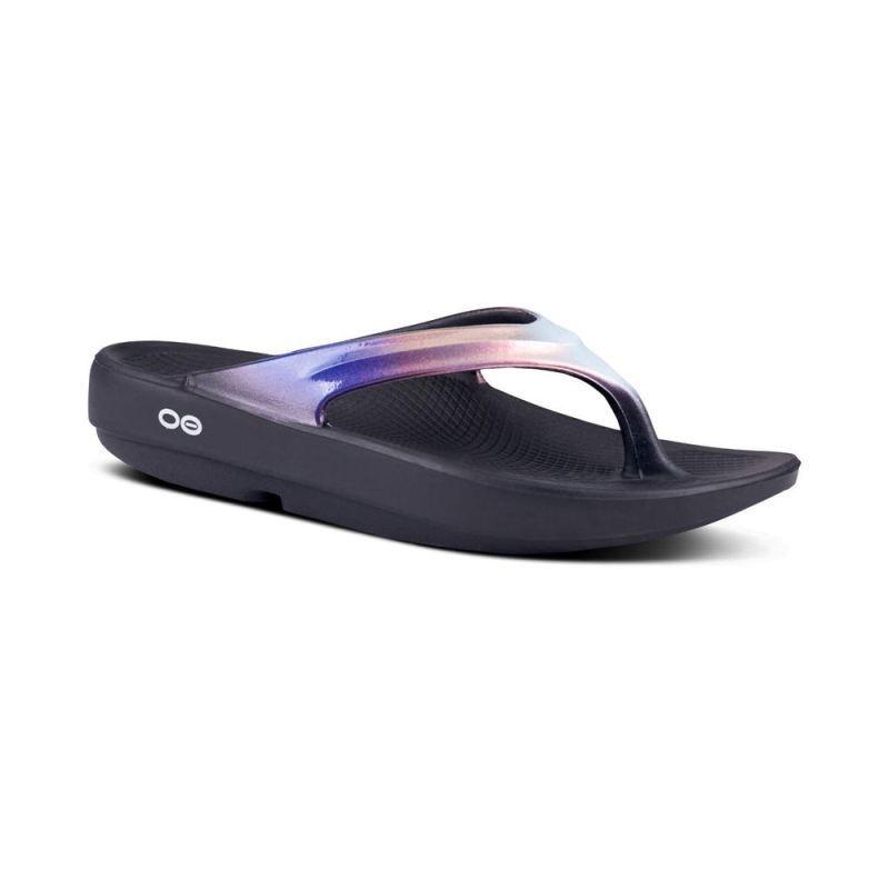 OOFOS WOMEN'S OOLALA LUXE SANDAL - CALYPSO