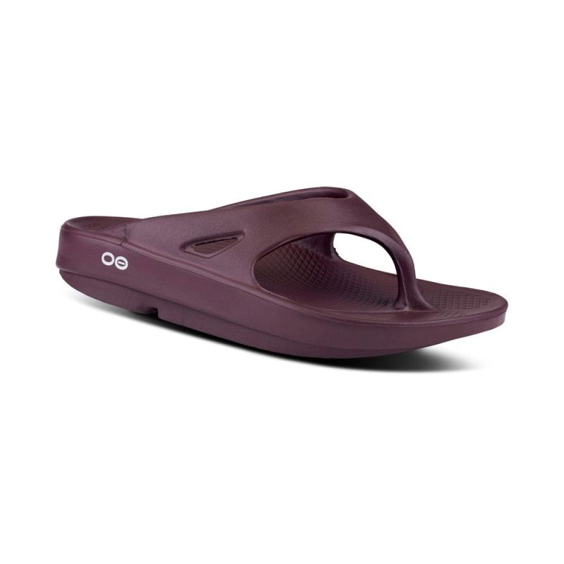 OOFOS WOMEN'S OORIGINAL SANDAL - CABERNET