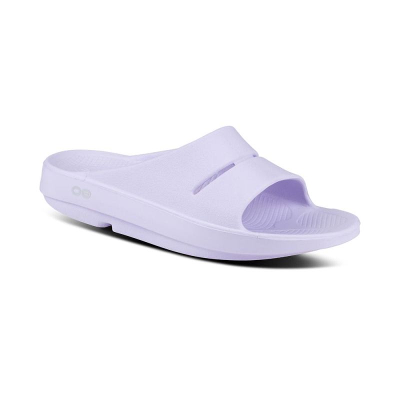 OOFOS WOMEN'S OOAHH SLIDE SANDAL - LAVENDER