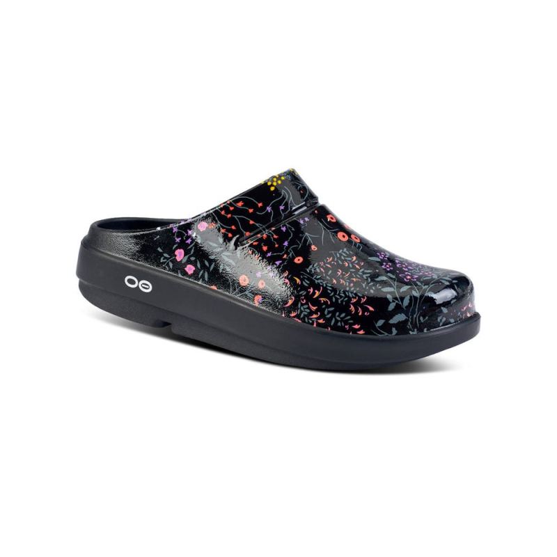 OOFOS WOMEN'S OOCLOOG LIMITED EDITION CLOG - WILD FLOWER