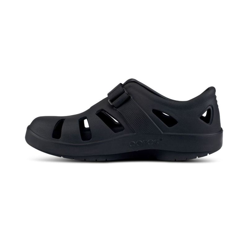 OOFOS WOMEN'S OOCANDOO SANDAL - BLACK [Oofos1648498074] - US$69.95 ...